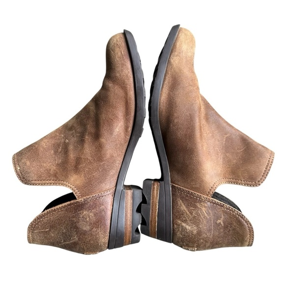 Sorel Lolla II Bootie Shoes Brown Leather Outdoor Preppy Academia Business Sz 8 - Picture 6 of 9